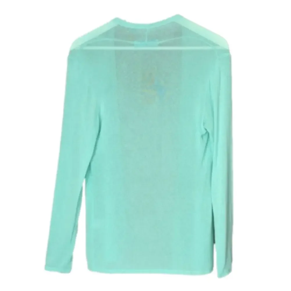 AINA BE Cardigan Open Front Lightweight Long Sleeve Seafoam Women Size M NWT